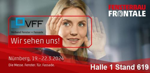 VFF bb-Messe Highlights Fensterbau Frontale 2024